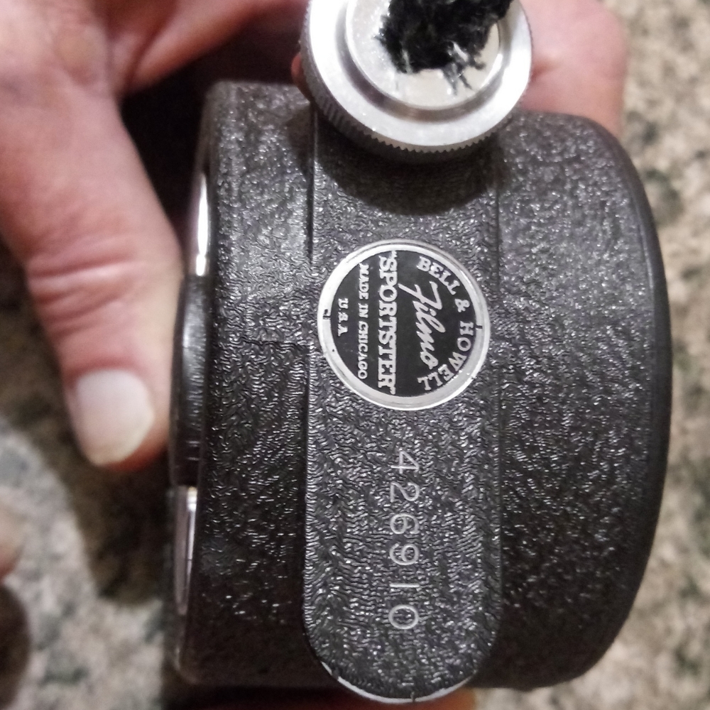 Art Deco 1930’s Bell & Howell Filmo Sportster Movi